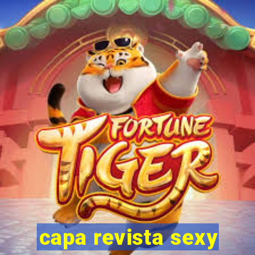 capa revista sexy